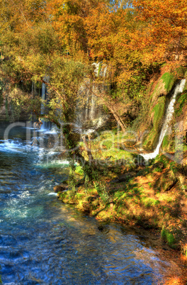 Duden waterfall, HDR photography