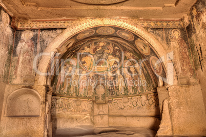 Ancient  church in  Cappadocia