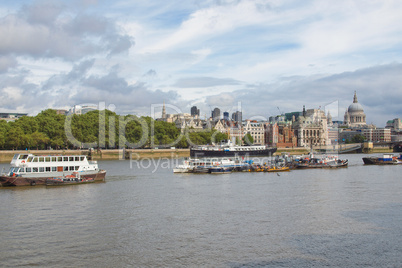 River Thames in London