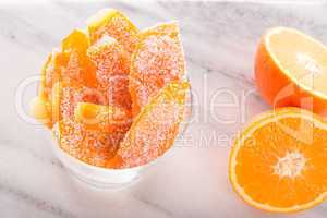 home-made  orange syrup