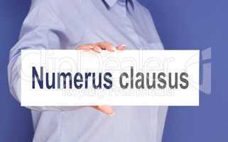 Numerus clausus