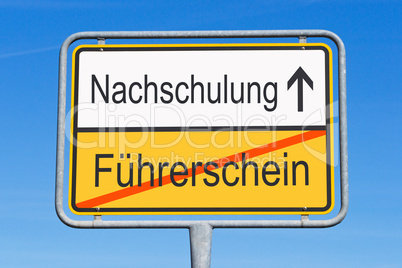 Führerschein und Nachschulung