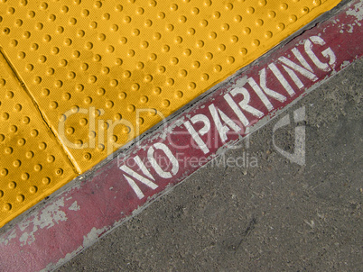 No Parking