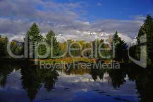 Schwabacher Landing at Sunrise