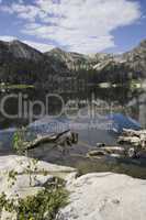 Reflections in a Mountain Lake