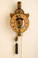 Antique One-Handed Clock
