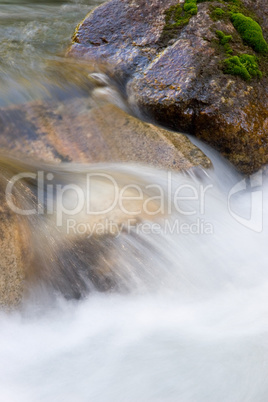 Mountain Stream and Rock