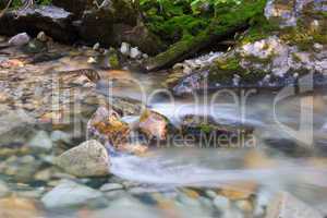 Mountain Stream and Rock