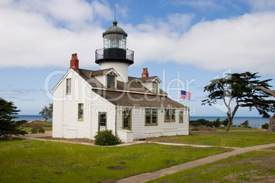 Lighthouse on California Coast