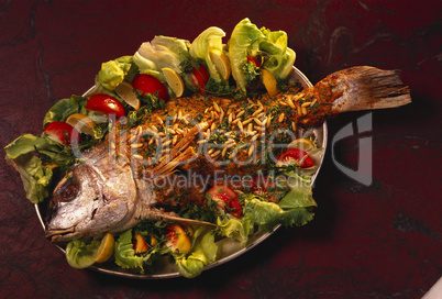 Cooked fish