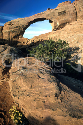 Skyline Arch in Arches NP, Utah