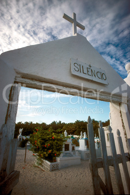 Cemetery: Isla Mujeres, Mexico