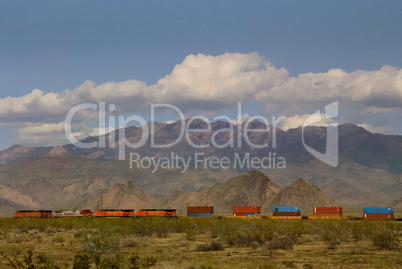Desert Freight Train: Arizona