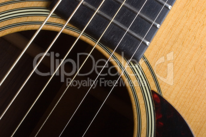 Acoustic Guitar Close-up
