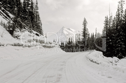 Maligne Lake Road 1