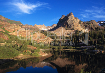 Peaceful Mountain Lake