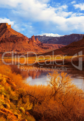 Colorado River at Fisher Towers