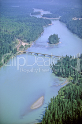 aBridge on the Athabasca river