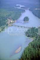 aBridge on the Athabasca river