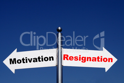 Motivation-Resignation