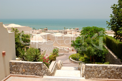 Holliday villas at the luxury hotel, Ras Al Khaimah, UAE