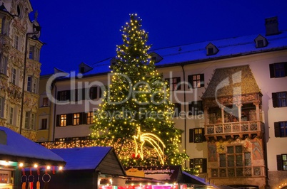 Innsbruck Weihnachtsmarkt - Innsbruck christmas market 01