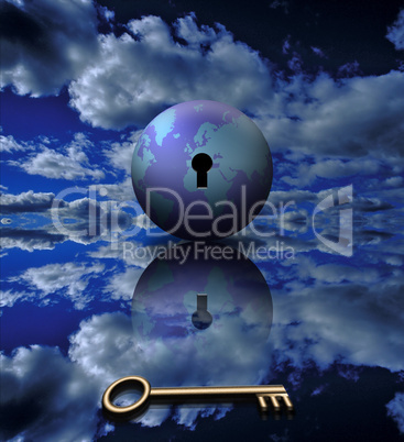 Key to the Globe