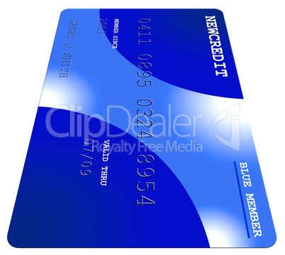 Blue Credit Card