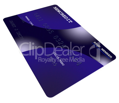 Blue Credit Card