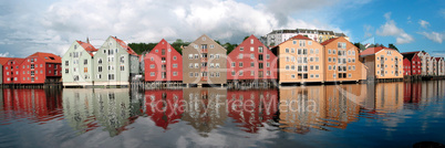 Storehouses in Trondheim