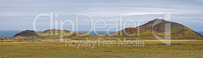 Old volcano on Iceland