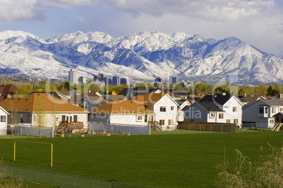 Salt Lake City Skyline, Utah