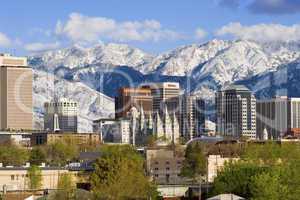 Salt Lake City Skyline, Utah