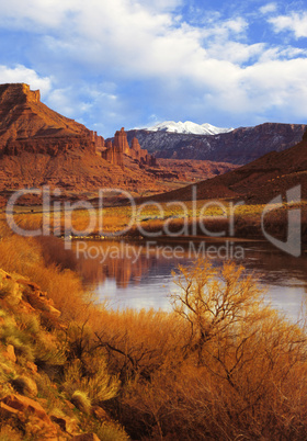 Colorado River at Fisher Towers, Ut