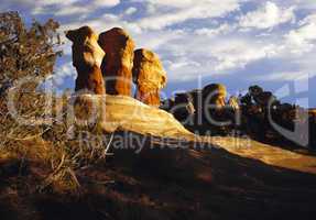 Hoodoos in Devil's Garden