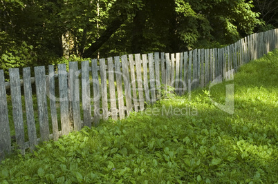 Wood Fence, Ephraim Bales Place