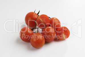 Red baby tomatoes