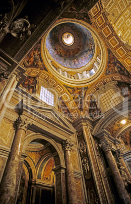 St Peters interior Rome Italy