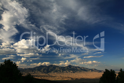 Nevada mountain scene