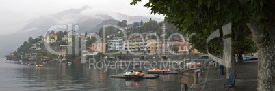 Port of Ascona in Switzerland