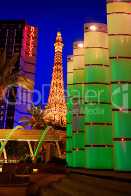 Paris and Ballys Casinos, Las Vegas