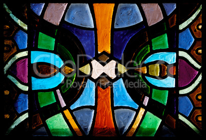 Stained-glass window