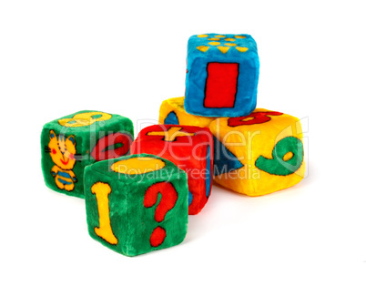 Colorful Toy Cubes