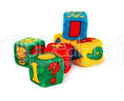 Colorful Toy Cubes