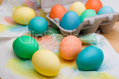 Colored Easter Eggs