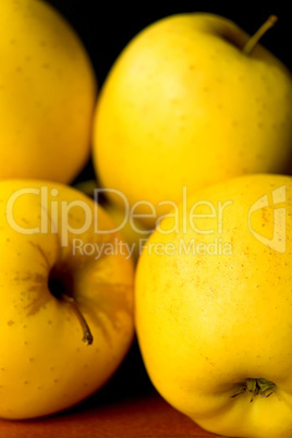 Stock Photograph Of Golden Deliciou