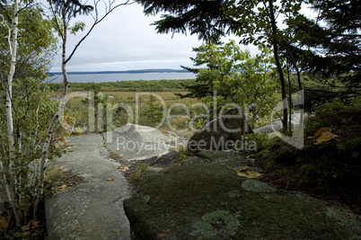 View, Precipice Trail, Acadia NP