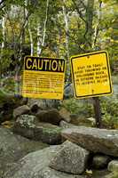Caution Signs, Precipice Trail