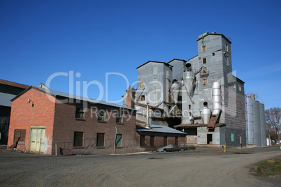 Abandoned Grain Processing Facility