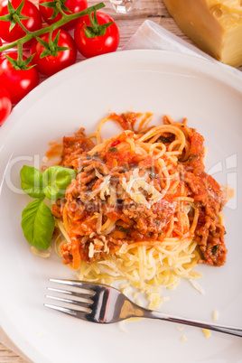 spaghetti bolognese